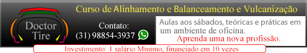 curso, alinhamento, balanceamento, vulcanizao